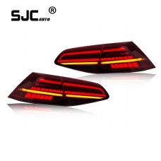 SJC For VW MK7 Golf 7 golf mk7 7.5 2013-UP Auto Lighting System Modified Taillight assembly Full LED Rear Light