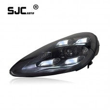 SJC Auto Car Parts for 2011-2018 Porsche Cayenne headlight assembly Cayenne modified 21 matrix LED daytime running lights