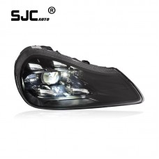 SJC Auto for Porsche Cayenne 957 Headlight Assembly 07-10 Modified LED Daytime Running Lights Front Light High-quality Car Parts