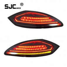 SJC Auto Fit for Porsche Panamera 970 Modified New LED Smoked Taillights Assembly 2011-2013