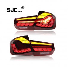 Sjc Auto Parts Tallight For Bmw F30 F80 M3 320 325i F35 Taillight Dragon Scale Style Rear Lamp Wholesale Manufacture