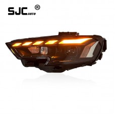 Sjc Car Parts Led Headlamp Headlight For Audi A3 2017-2020 Headlights Assembly Head Light Head Lamp Plug And Play New Upgrade