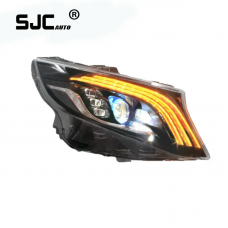 SJC Car Accessories new upgrade style LED headlight For Mercedes-benz VITO W447 headlamp plug and play led daytime running light