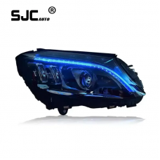 SJC Car Accessories LED Lamp For Mercedes Benz C Class W205 2015-2018 c260 c200 c300 Headlight Assembly