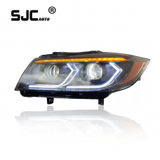 Sjc Car Part Upgrade Led Front Headlight For Bmw 3 Series E90 2005-2012 Daytime Running Lights For Bmw M3 E90 Turn Signal Lamps