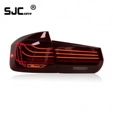 SJC Auto Car Tail Lights CSL Style Lamps for BMW F30 F35 F80 2013-2018 M3 320 325i Led Rear Lamp