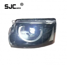 SJC Upgraded Headlamp LED Turn Signal LED Lens Headlamp Assembly for Land Rover Discovery 3 4 2010 2017 Headlamps