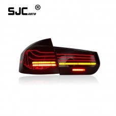 SJC Auto Car Lights Taillight for BMW New Upgrade CSL Style 3-Series F30 F80 2012-2018 Rear Lamps Assembly