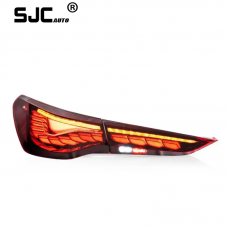 Sjc Auto Car Parts Tail Lights For Bmw 4 Series G22 G23 G82 2021-2023 Taillight Dragon Sequential Turn Signal