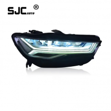 SJC Auto Accessories LED Headlight for Audi A6 C7 A6L 2012-2016 LED Headlamp Assembly Modified Upgraded