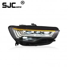 SJC Car Accessories for Audi A6L 2012-2015 Headlights Assembly Plug And Play New Upgrade Headlamp Full LED