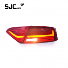 SJC Tail Lights for Audi A5 2008-2016 Auto Car Lights Taillight Assembly LED Turn Signal Lights Brake Lamp