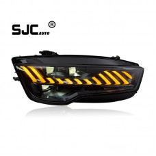 Sjc Auto Car Parts Head Lamps For Audi A7 Headlight Assembly 11-18 Rs7 New Upgrade Led Daytime Running Lights Front Headlamps