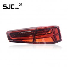 SJC Auto for Audi A6L Taillights Assembly Modified with New LED Taillamp 2012-2016 Rear Lights Car Accessories