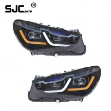 SJC Auto Car Head Lights For 2010-2017 BMW 5 Series GT F07 headlight assembly modified BMW 5 Series  head light