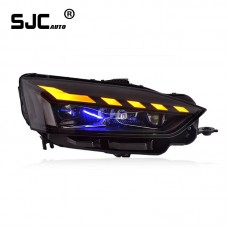 SJC Auto Car Head Light for Audi A5 headlight assembly 2017-2020 modified Full LED lens headlights