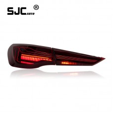 SJC Auto Car Tail Lights for 2020-2022 BMW G82 M4 ` G22 4 SERIES CSL Laser Style Taillights