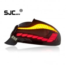 SJC Auto Car Tail Lights For BMW 2014-2021 F87 M2 ` F22 2 Series Sequential OLED GTS Style Taillights