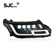 SJC Auto Parts For Land Rover Range Rover Sport Headlights Assembly 2014-2017 New Upgrade Full LED Headlamp Plug And Play