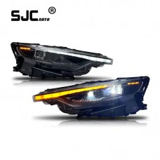 SJC Auto for Maserati Lavante Headlights Assembly Retrofit High configuration LED Matrix Headlamps Front Lights 2016-2022