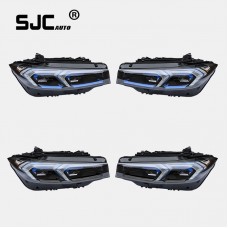 SJC G20 laser headlight for BMW 3 series 2020 G28 G20 LED Headlights upgrade to fashion laser with scanning function headlight