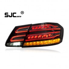 SJC Auto Car Accessories Tail Lights for Mercedes Benz E Class W212 Taillight Assembly 09-13 New Upgrade Full LED Rear Lights