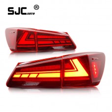 Sjc Auto For Lexus Is250 Is350 Taillights 06-12 And Isf Model( Not Fit Is250c/is350c) Modified Led Running Flowing Turn Signals