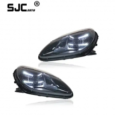 SJC Car Lights For Porsche Cayenne 958 2015-2018 LED Auto Headlights For Porsche Cayenne 958 Front Daytime Running Signal Lamp