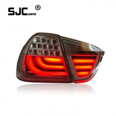 SJC Taillight For BMW 3 Series E90 320i 325i LED Modified Turning Singal Lamp Dynamic Brake Reverse Fog Rear Lights Accessories