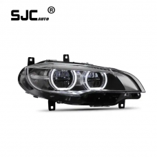 SJC for bmw Car Accessories 2008-2013 Year For BMW X6 E71 LED Head Light Lamps Assembly Daytime running light LED Headlight