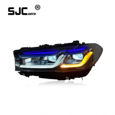 SJC Car Accessories Head light  For BMW 5 SERIES G30 LCI G38 2020-2022 LED Front Lamps Head Lamp plug and play