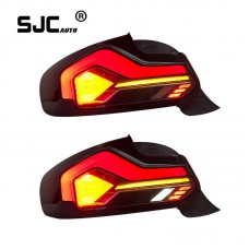 SJC Auto New Style for BMW 2-Series F22 Taillights Assembly 2014-2021 Modification LED Flowing Turn Signal Running Rear Lights