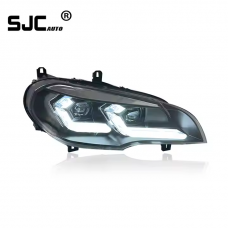 Sjc Auto Modified Car Lighting Led Headlamps System For Bmw X5 E70 2008-2013 Headlights Front Turn Signal Plug And Play