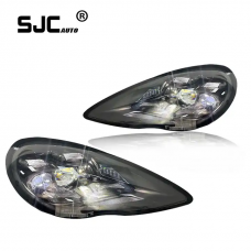 Sjc High Quality For Porsche 970 Headlights 2010-2013 Upgrade Led Front Fog Headlamp For Panamera 970 Without Change Bumper