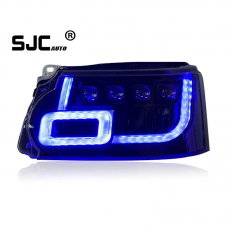 Sjc Auto For Land Rover Range Rover 2010-2013 Car Accessories Led Headlights Assembly Modified Lens Drl