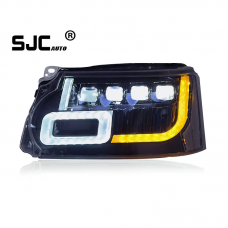 SJC Auto for Land Rover 2010-2013 Range Rover Sport Car Accessories Headlight Modified New Upgrade Full LED Headlights