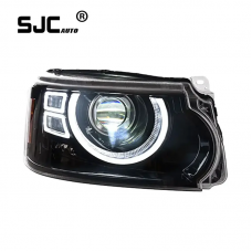 SJC Auto For 2010-2013 Range Rover High-quality Sport Headlights Assembly Replacement with DRL Laser Lens