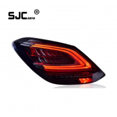 SJC Auto Car Part Taillights For Mercedes Benz 2015-2020 W205 brake turn signal lamp for benz C180 C200 C260 full led rear light