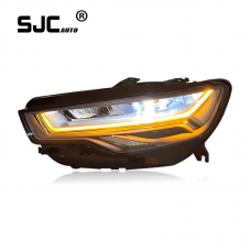 SJC Auto for Audi A6  2012-2018 Headlights Assembly Modified Full LED Head Light Matrix Front Headlamp for Audi