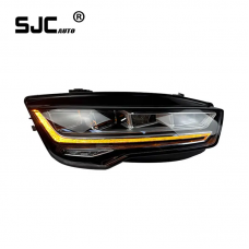 SJC Auto For Audi A7 2011-2014 Headlights Assembly Modified Matrix Head Light Full LED Head Lamp for Audi