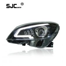 SJC Auto Accessories Headlamps For Mercedes Benz C Class W204 LED Headlights Assembly 2007-2011 Front Turning Signal lights