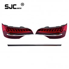 Sjc Auto For Audi Q7 2006-2015 Taillights Assembly Modified Led Taillight Signal Brake Tail Lamp For Audi