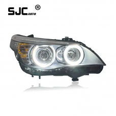 SJC Auto for BMW 5 Series E60 2003-2010 Headlights 520 523 525 530 Assembly Modified LED Headlight Head Lamp for BMW