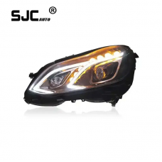 SJC BENZ headlights for E CLASS 2014-2016 W212 E200 E300 LED head lamps DRL Laser Head Lighting Systems