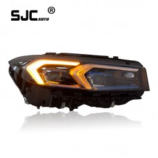 SJC Car Parts Headlights Assembly for BMW 3 series M3 F30 F35 F80 2013-2018 LED Turn Signal Modified G20 Style Front HeadIamps