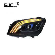 Sjc Led Head Lamp For Benz W205 Headlight 2015-2020 C180 C200 C260 Maybach Led Headlights Daily Running Lights