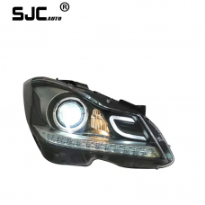 SJC for Mercedes-benz C-Class W204 headlights assembly C180 C200 modified LED headlights Retrofit and upgrade