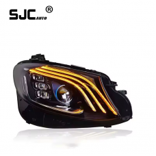 SJC Auto for Mercedes-Benz E-class W213 16-20 Headlights Upgraded LED Head Lamp Car Accessories for Benz