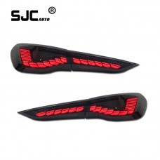 SJC Auto Car Tail Lights For BMW G82 M4 ` G22 4 SERIES Coupe Sequential OLED GTS Style Taillights Rear Lamps