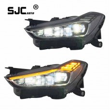 SJC Auto Parts High Quality Car LED Headlights for Maserati Ghibli 2013-2022 Front Headlamps New Style Daytime Running Light